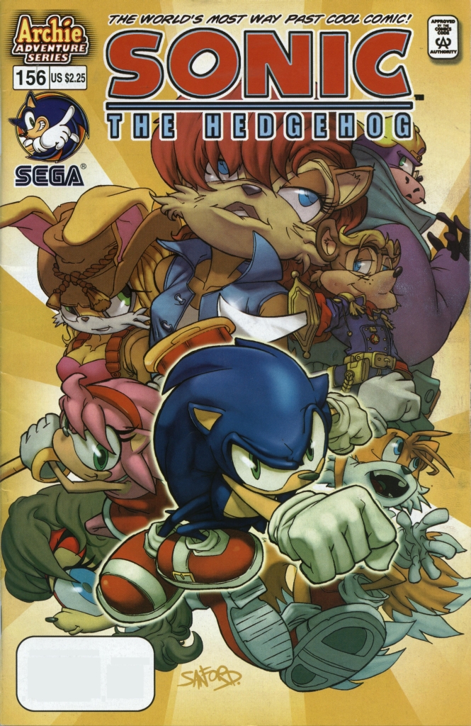 Sonic - Archie Adventure Series January 2006 Cover Page